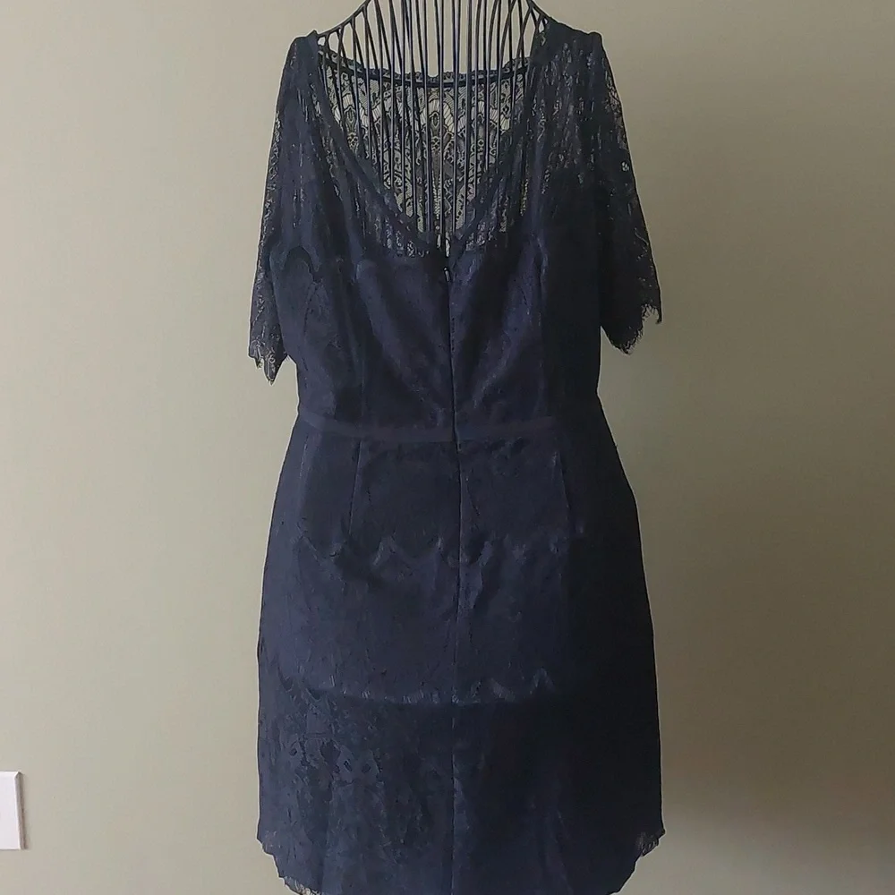 🌟HOST PICK🌟 NINE WEST" size 14, dress, black lace - Picture 5 of 10
